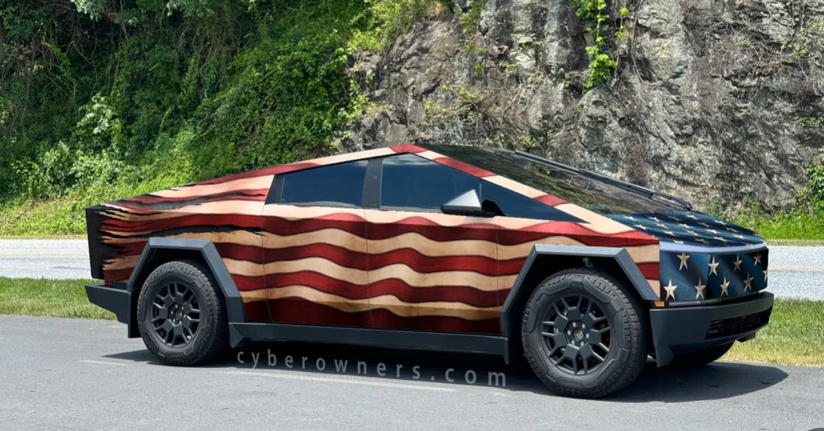Tesla Cybertruck 🇺🇸🇺🇸🇺🇸It’s almost unpatriotic NOT to buy it.🇺🇸🇺🇸🇺🇸 IMG_3517