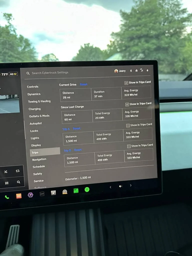 Tesla Cybertruck After 2 months, my biggest surprise has been efficiency...  dual-motor with core wheels 5B7CB9D2-F625-4468-90BA-1DC6454E5825_1_105_c