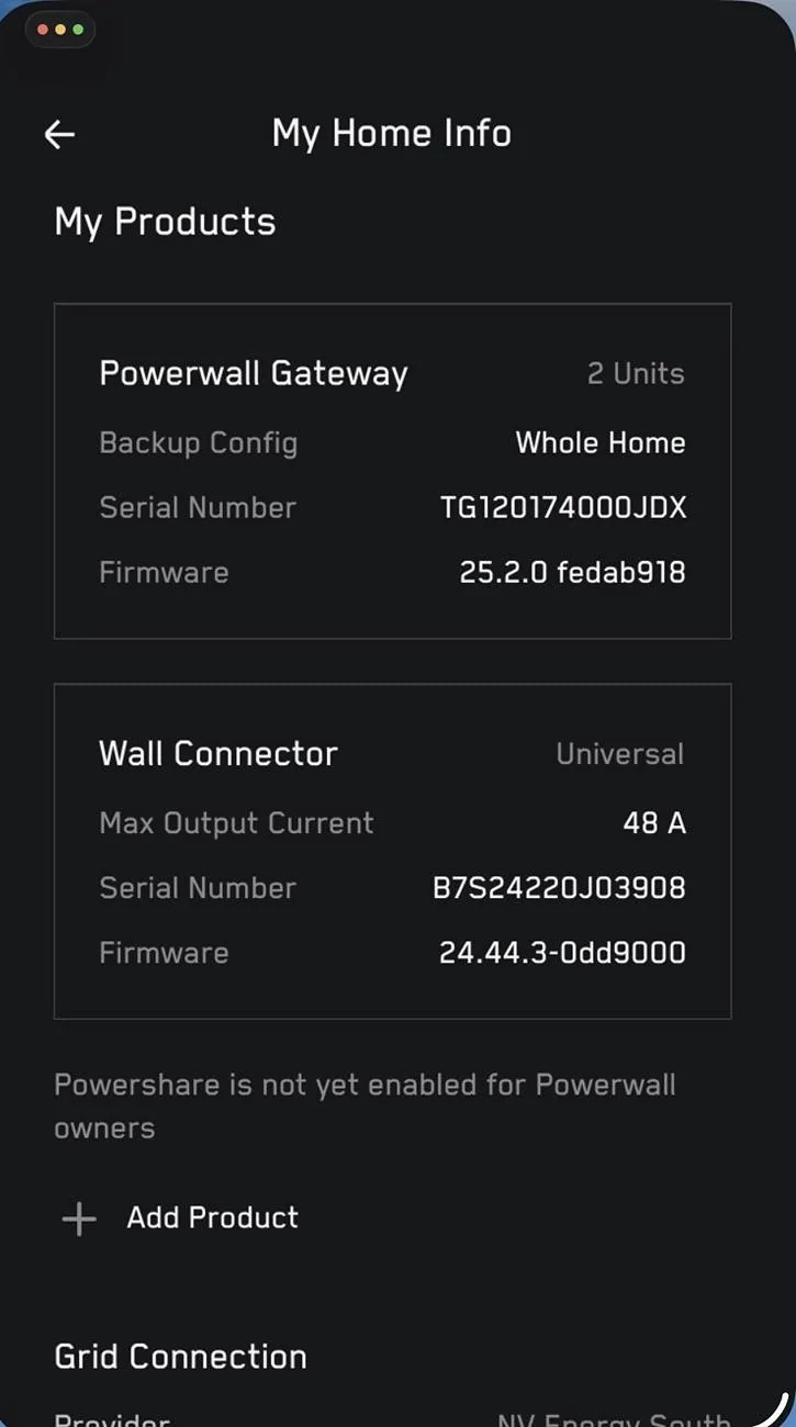 Tesla Cybertruck POWERSHARE HOME BACKUP NOW WORKING WITH POWERWALL ONLY SETUP!!! IMG_0934