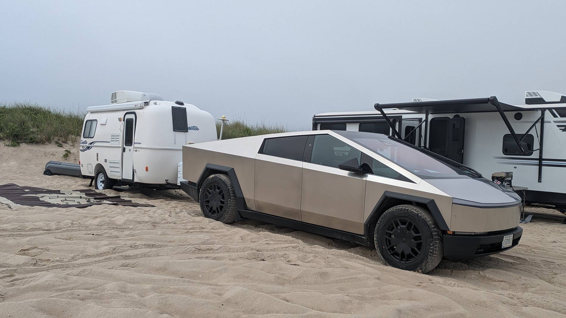 Tesla Cybertruck What is good generator for CT if in case road trip in Alaska or in desert where no supercharging available. PXL_20250610_204959462
