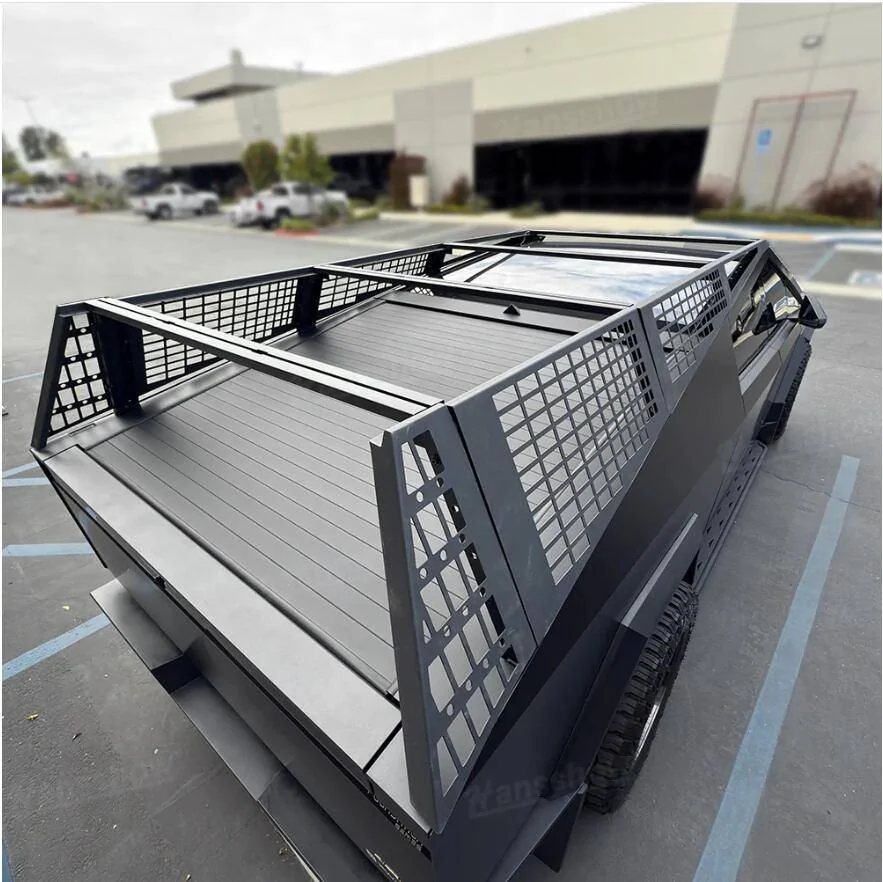 Tesla Cybertruck Cybertruck Roof Rack Molle Panel Roof Platform In Stock By Hansshow 1749637955236-s7