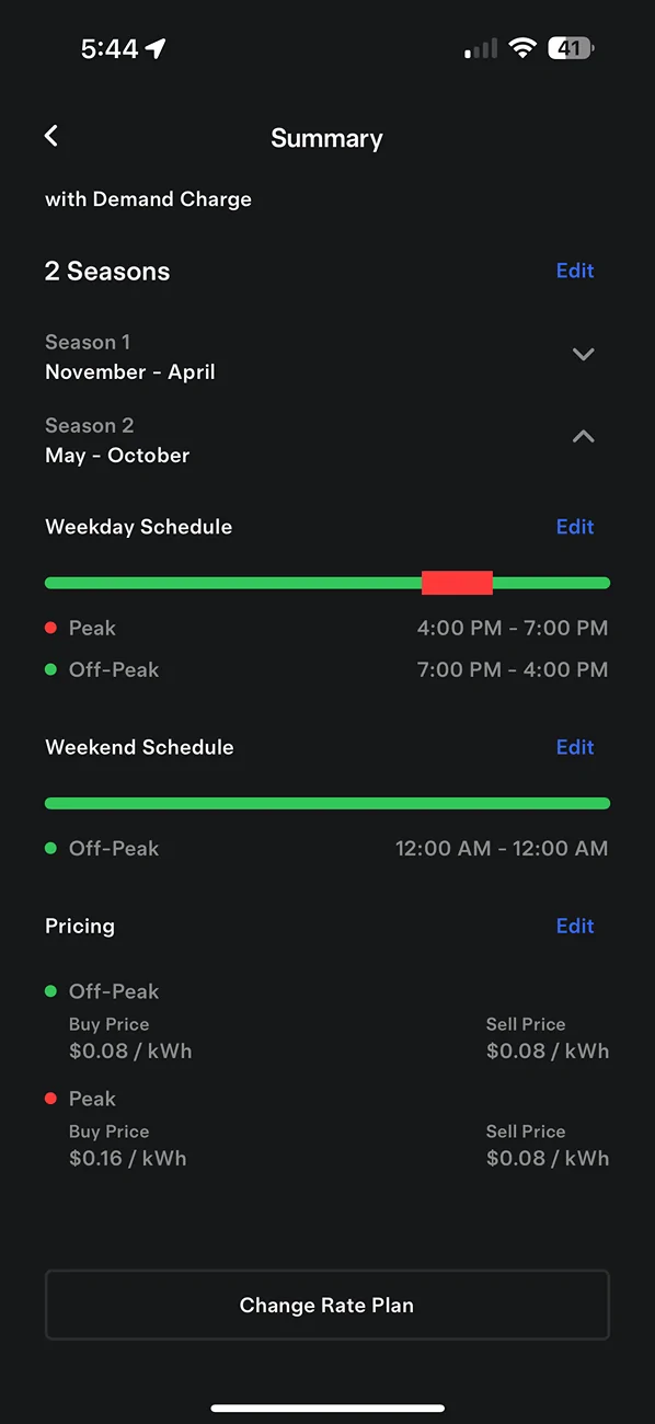 Tesla Cybertruck How to schedule off-grid time on powerwall 3 IMG_3553