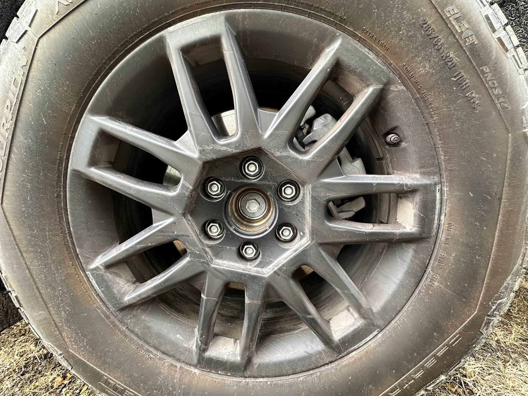 Tesla Cybertruck Are you seeing this? (Excessive rear brake dust) IMG_0097.JPG