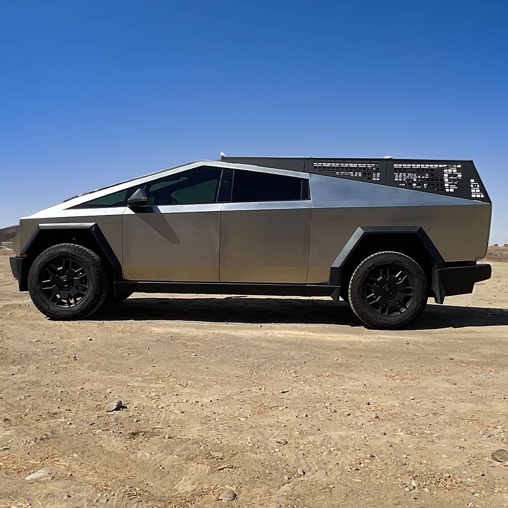 Tesla Cybertruck Father's Day 2025 Sales by Site Sponsors 👨🏻‍💼 tesla-cybertruck-with-molle-panel-bed-rack-from-cybertruckco-6