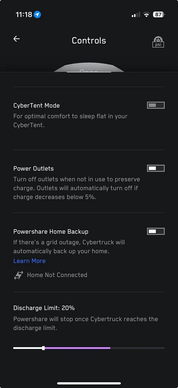 Tesla Cybertruck Powershare fails in Utah. Looking for CT owner with powershare. Screenshot 2025-06-12 at 11.18.42 AM