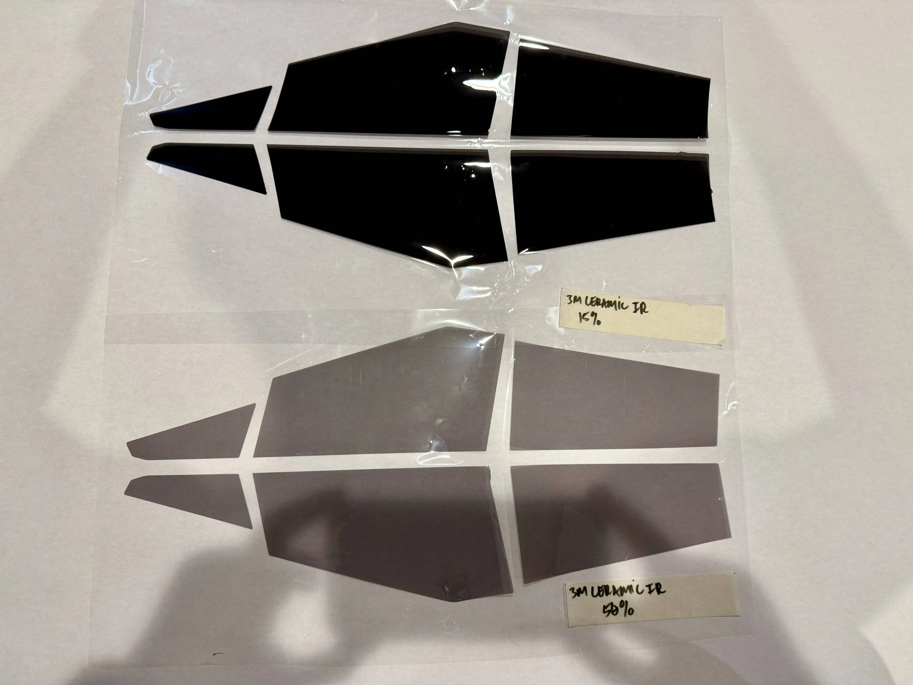 Tesla Cybertruck Window Tint Samples IMG_7975