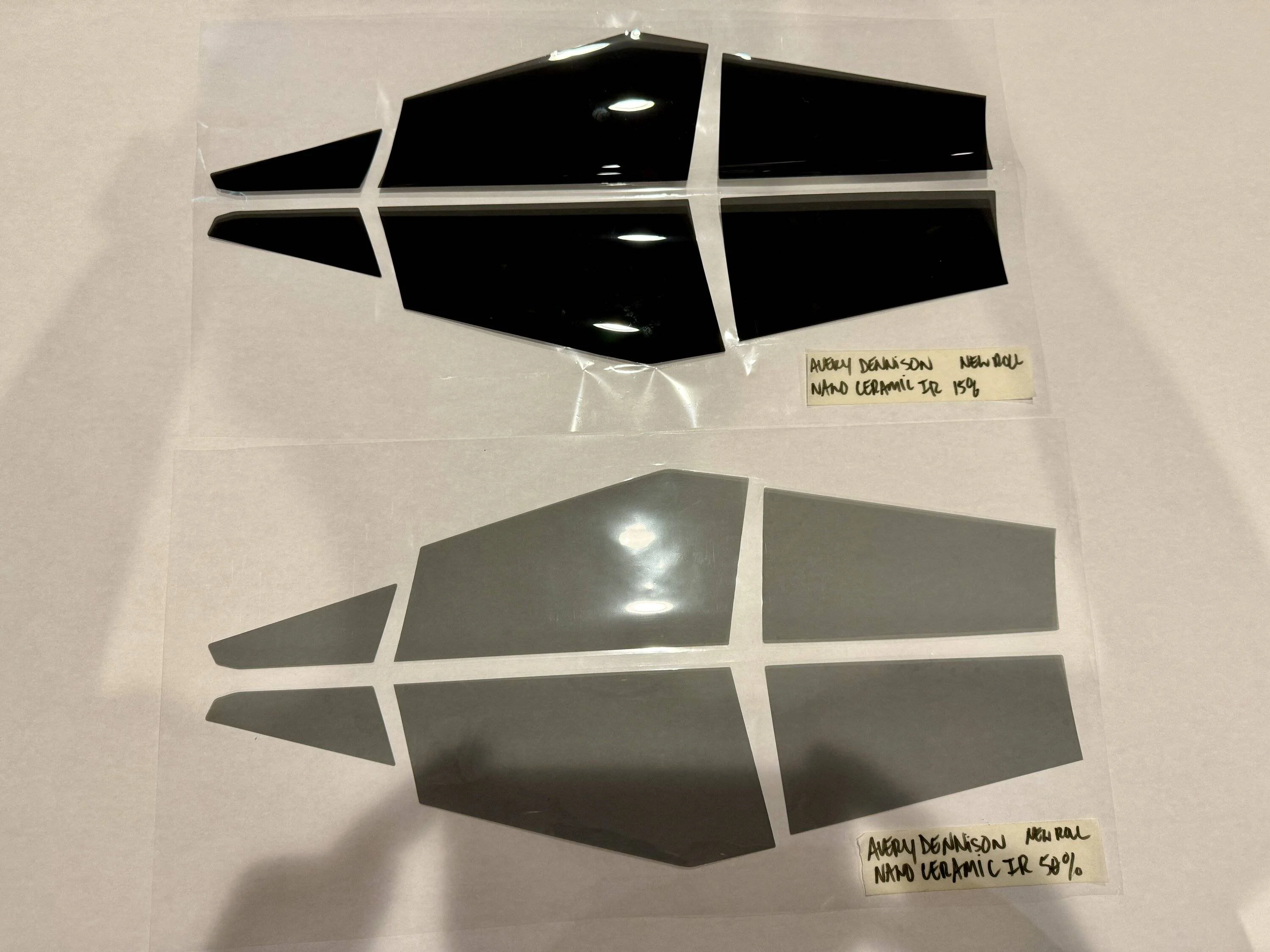Tesla Cybertruck Window Tint Samples IMG_7977