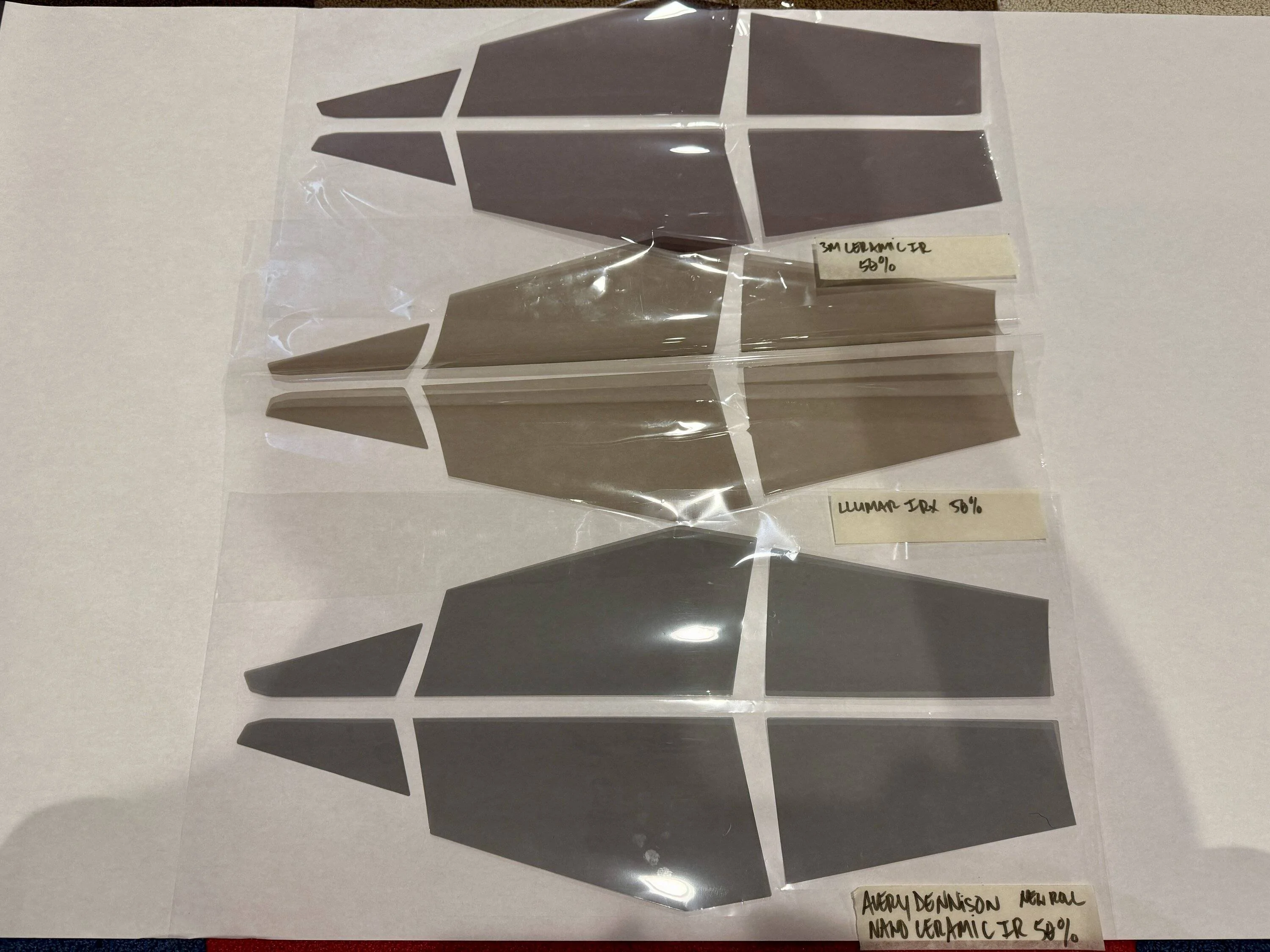 Tesla Cybertruck Window Tint Samples IMG_7983