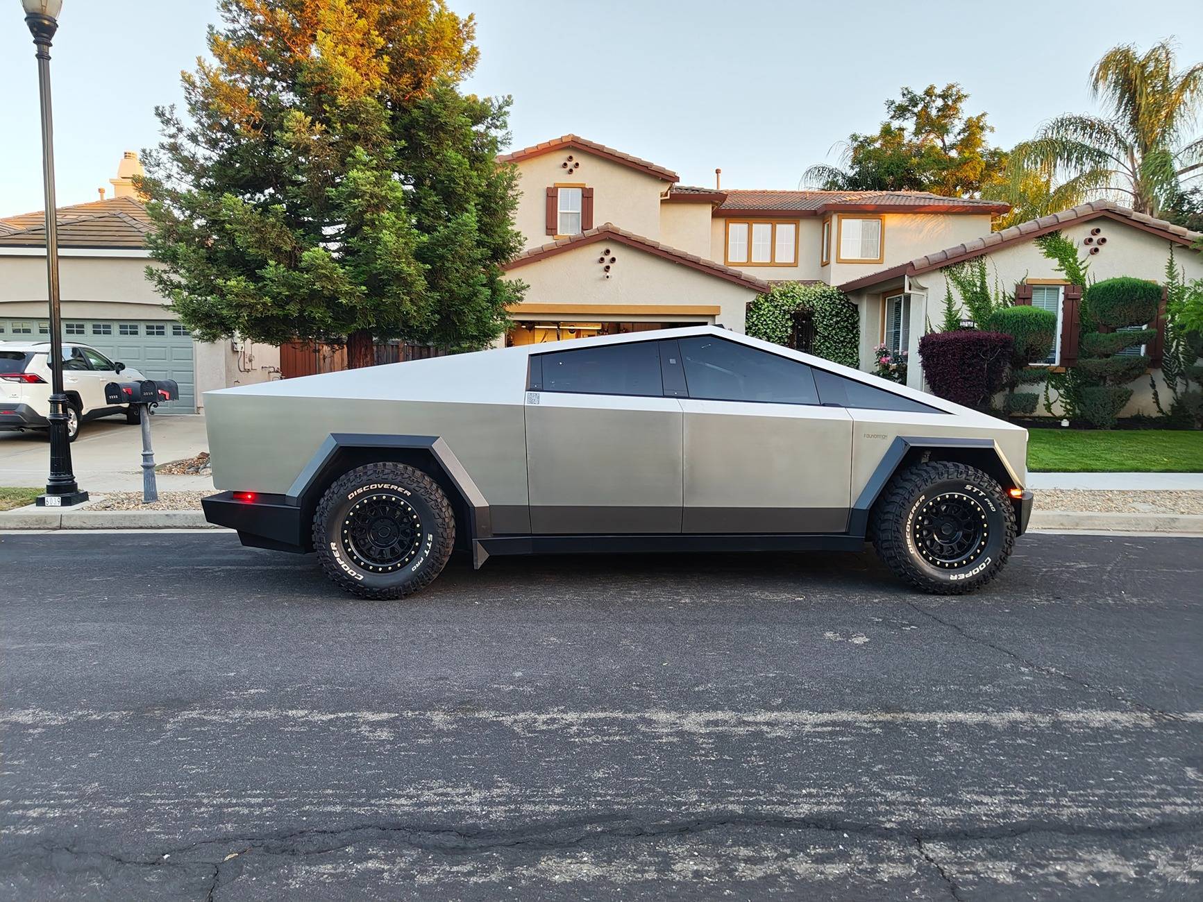 Tesla Cybertruck Cyberbeast w/ Cooper STT PRO Tires (325x65x18) + 18" Black Rhinos Wheels IMG_20250520_200336224 (1)