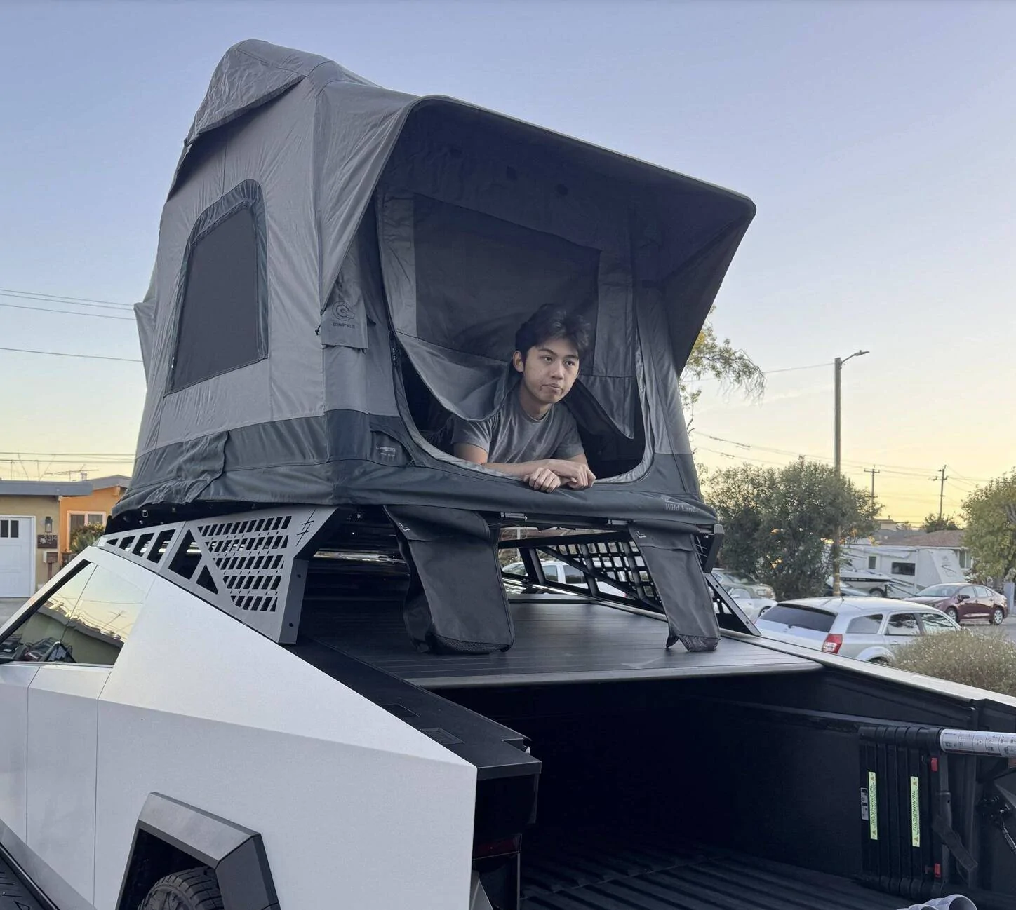 Tesla Cybertruck Air Cruiser RTT — why it’s clicking with Cybertruck owners Screenshot 2025-06-13 at 22.15.02