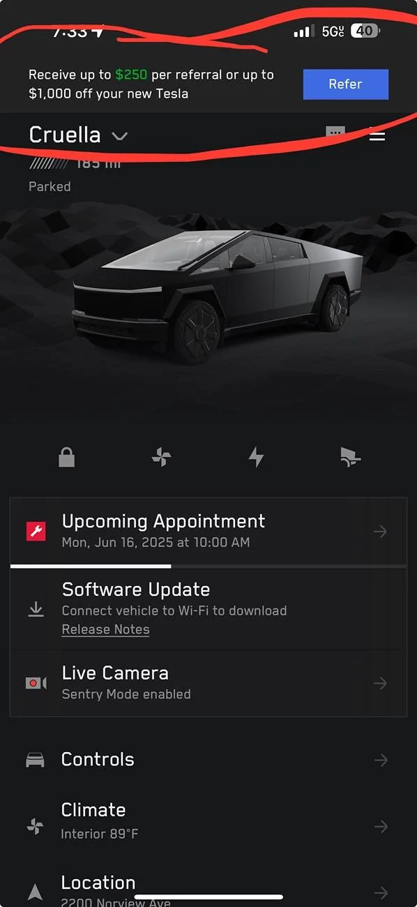 Tesla Cybertruck Will I Get a $1000 Loyalty Discount if I buy a Cybertruck just after purchasing a Model Y a week ago? IMG_7810