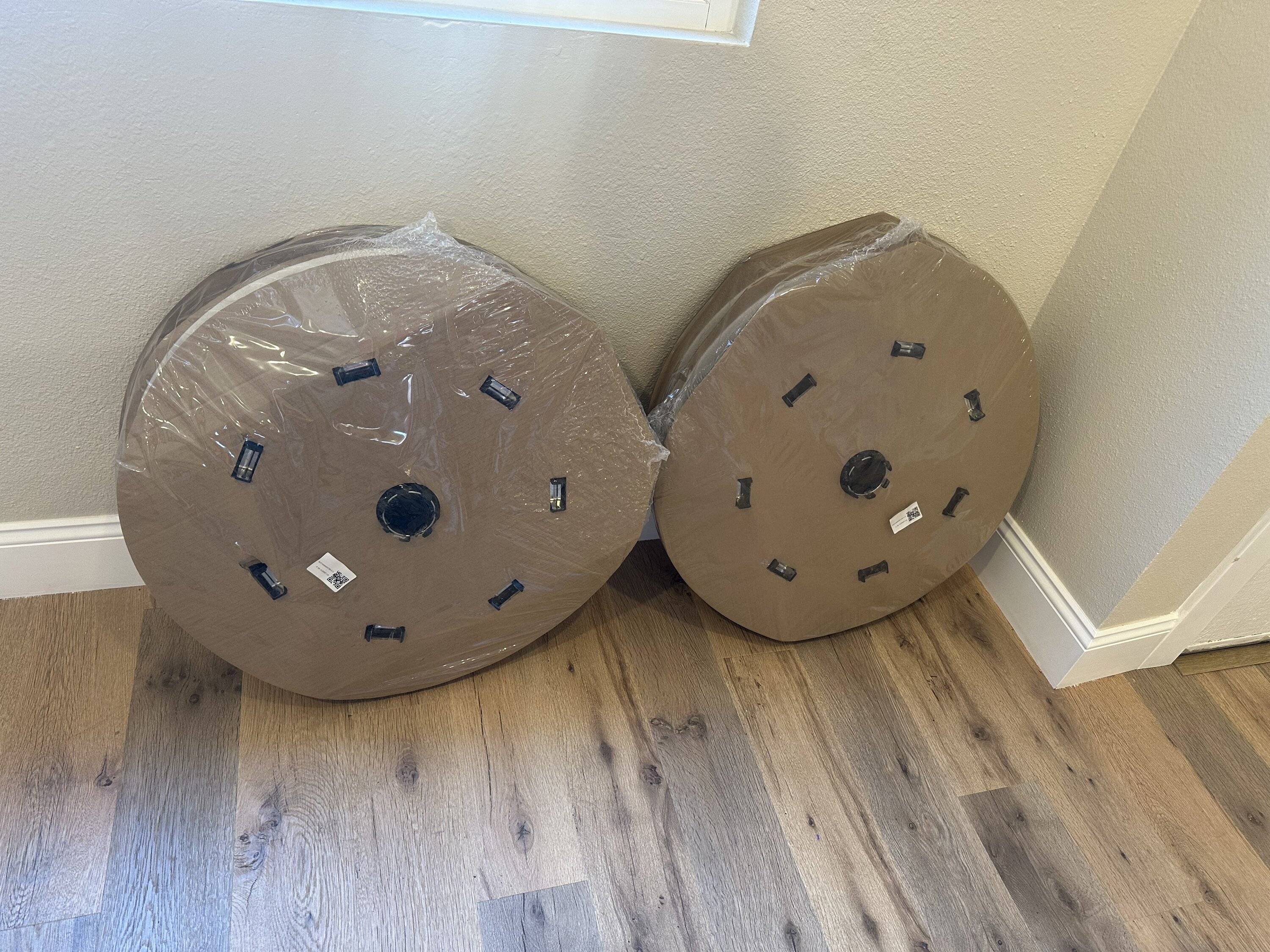 Tesla Cybertruck $100 set of 4 new Foundation full wheel Cyber caps not core IMG_3692