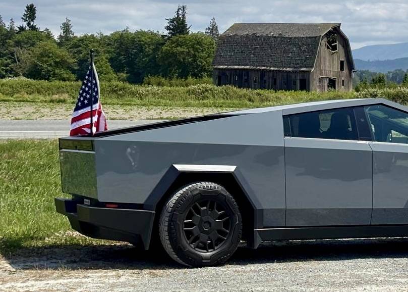 Tesla Cybertruck American made, and persecuted for it! 708580c0-454d-4a38-83ff-e3da5c237b9a