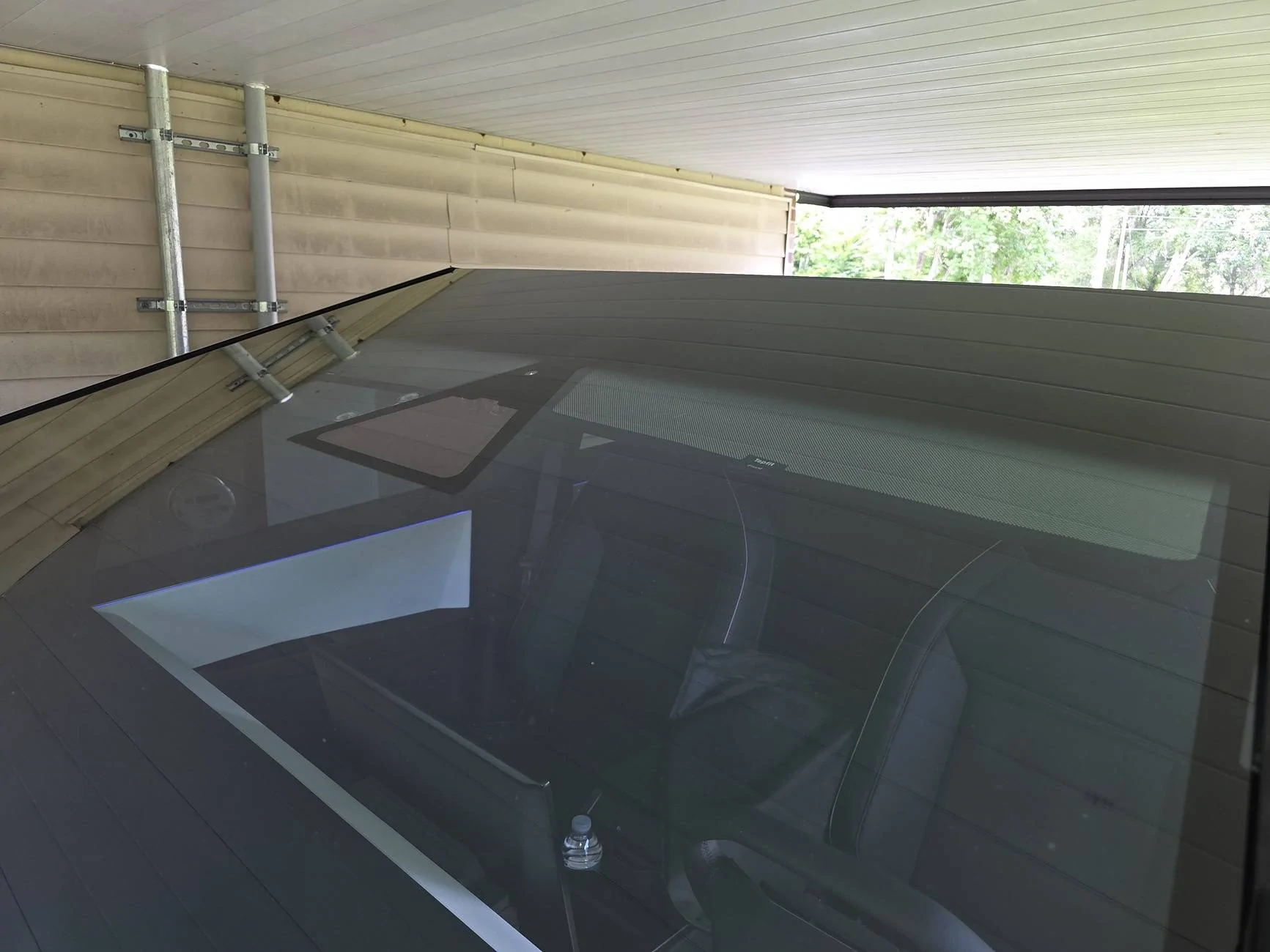 Tesla Cybertruck Sun visor from amazon 20250615_164359