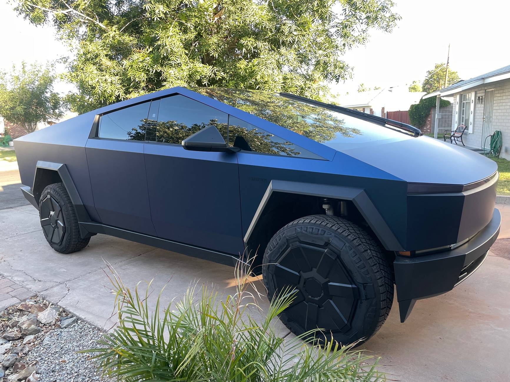 Tesla Cybertruck Matte Dark Blue 2024 Foundation CT AWD - 4,800 miles, LOADED IMG_8731