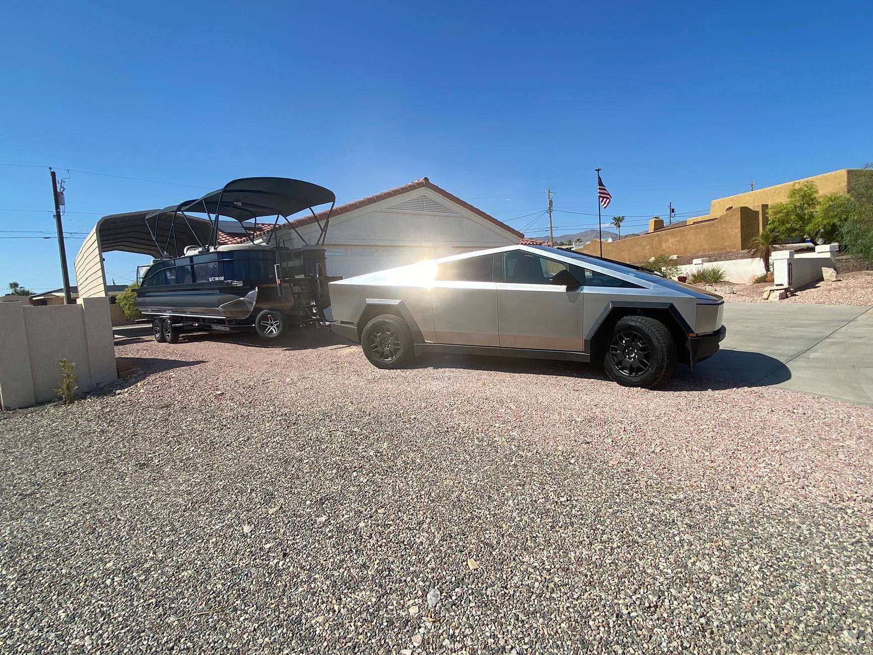 Tesla Cybertruck Towing ~3000lb Boat + Trailer Questions IMG_6196