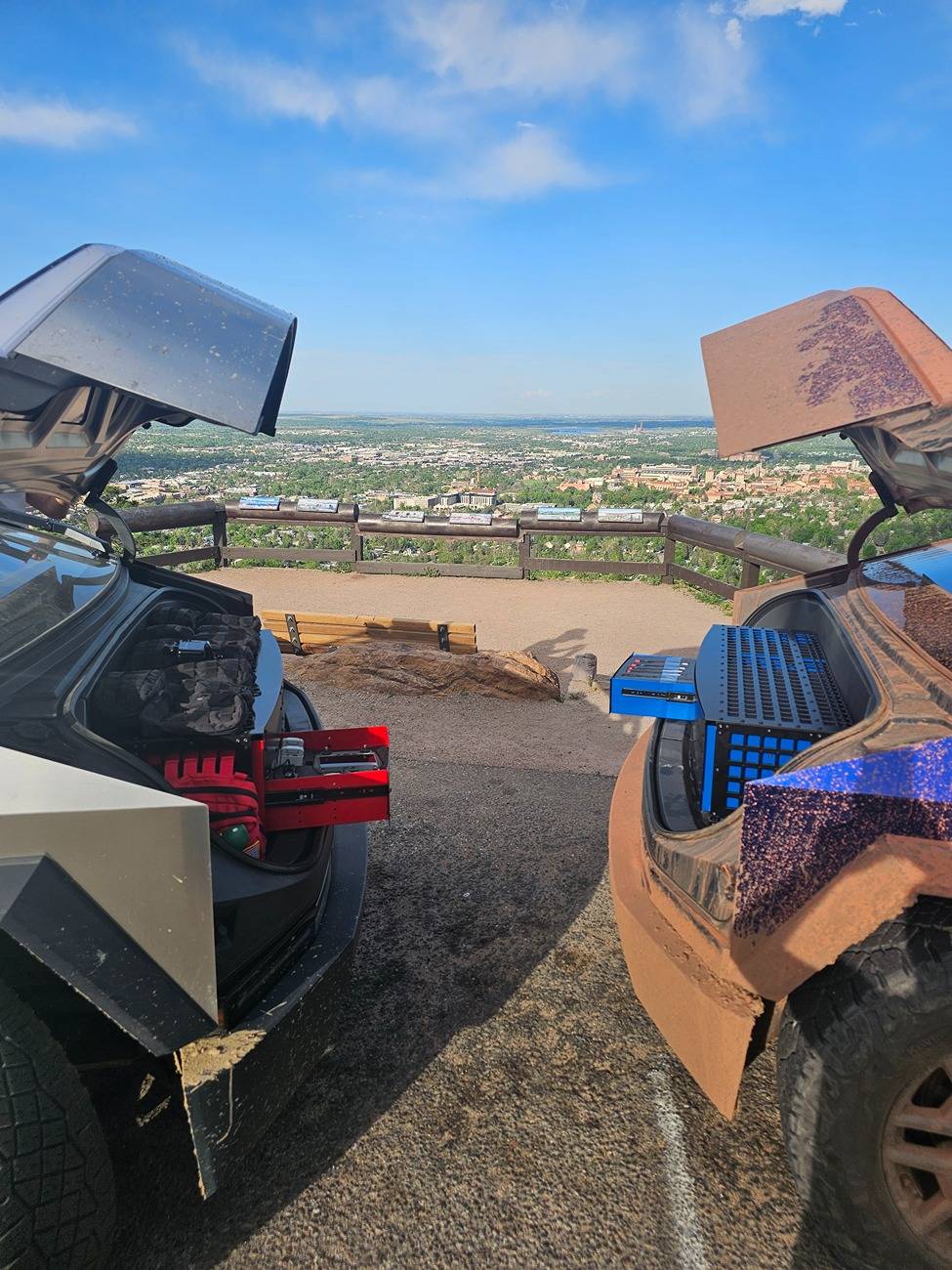 Tesla Cybertruck Can we still call off grid camping in the Cybertruck Boondocking? 20250513_180730