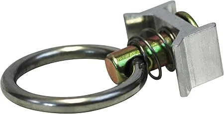 Tesla Cybertruck Front Trunk Aluminum L-Track + Cargo Net L-track ring