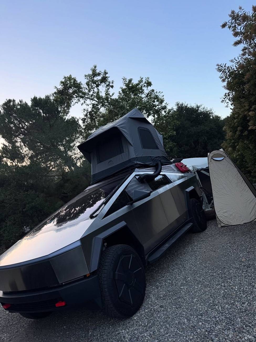 Tesla Cybertruck Can we still call off grid camping in the Cybertruck Boondocking? 2