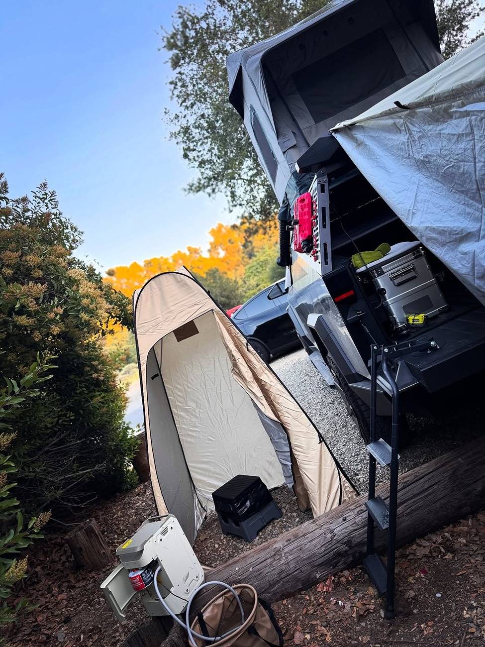 Tesla Cybertruck Can we still call off grid camping in the Cybertruck Boondocking? 3