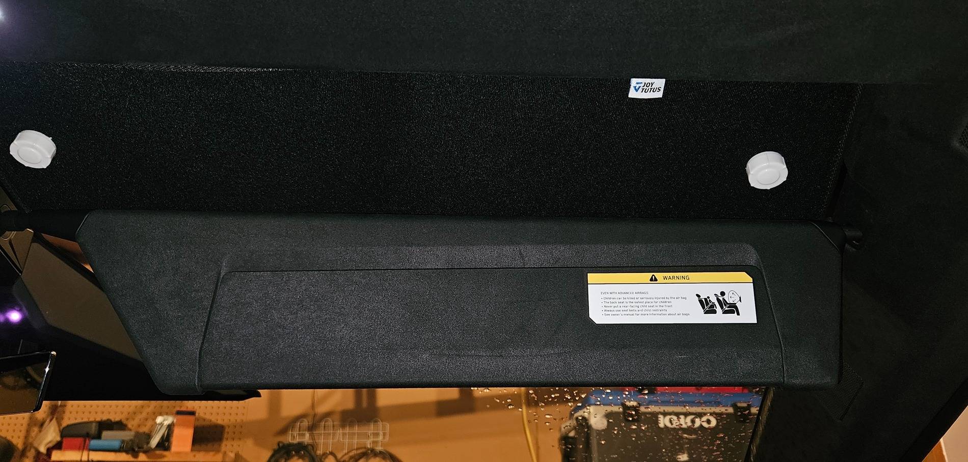 Tesla Cybertruck Sun visor from amazon 1000015144