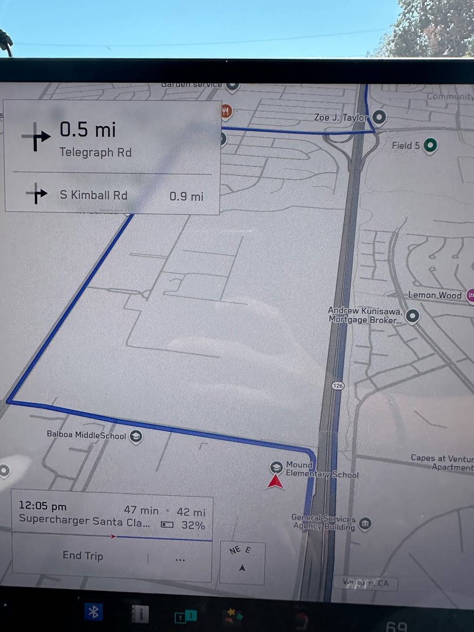 Tesla Cybertruck GPS show truck is way off freeway when it’s not IMG_3986