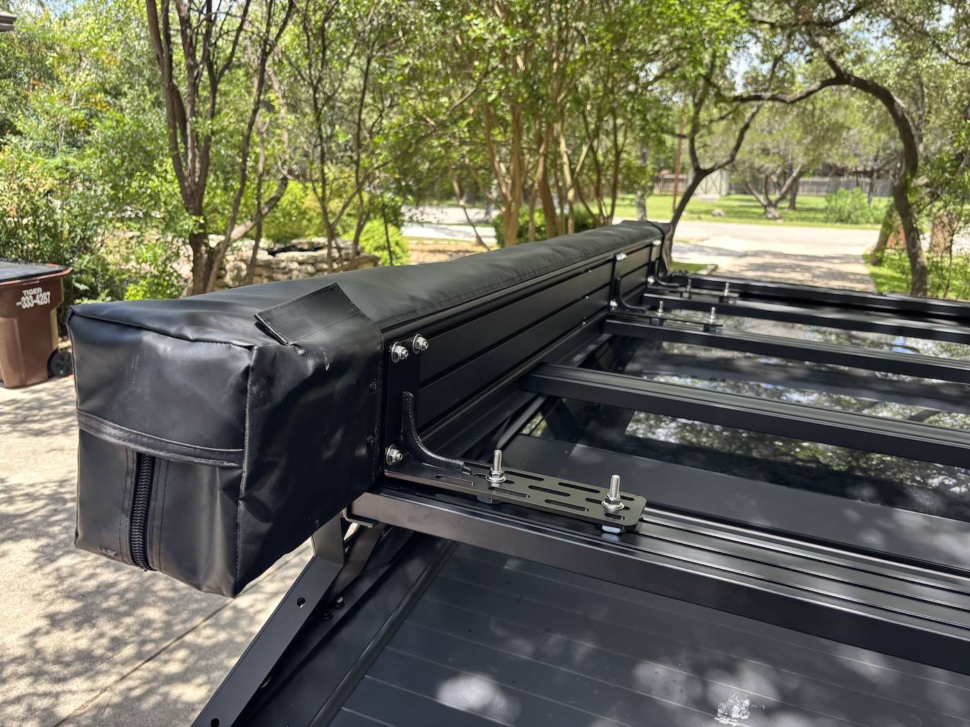 Tesla Cybertruck Openroad 270° Awning Installed on Mars Full Expedition Rack IMG_4755.JPG