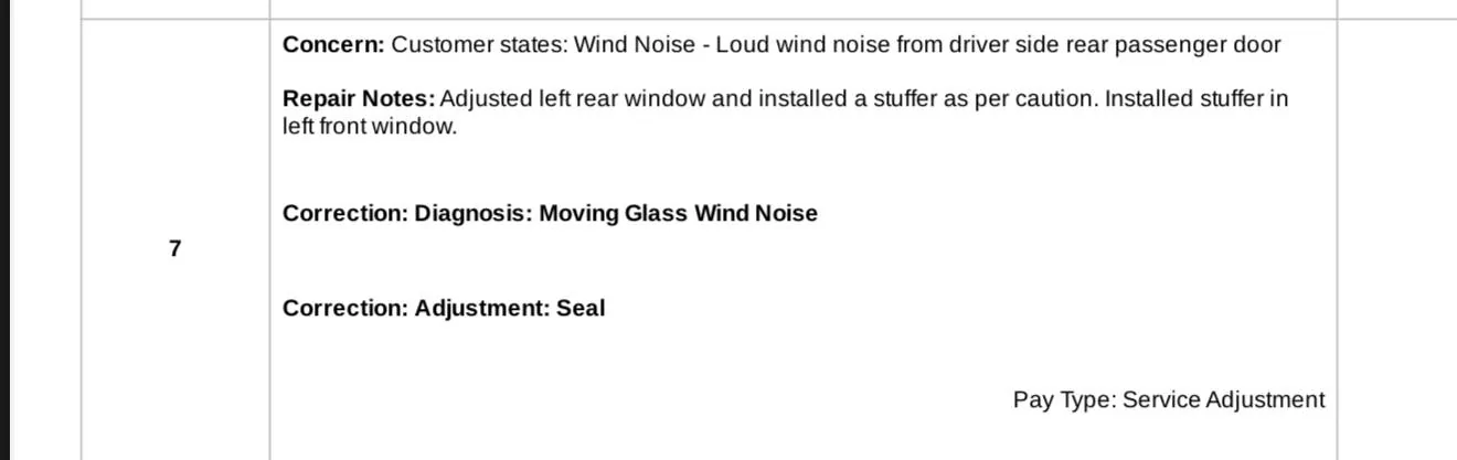 Tesla Cybertruck Wind noise driver door + window IMG_1330