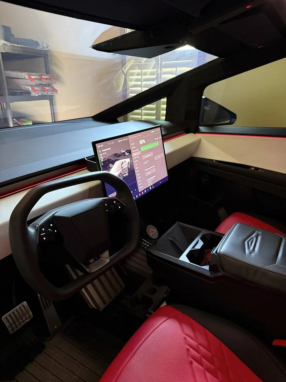 Tesla Cybertruck HARDWARE FIX for hot phone charging issue! New wireless charger has a built-in heatsink IMG_3319