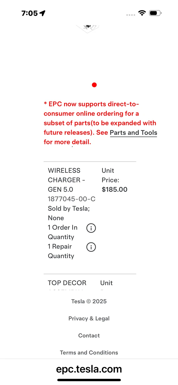 Tesla Cybertruck HARDWARE FIX for hot phone charging issue! New wireless charger has a built-in heatsink IMG_8246