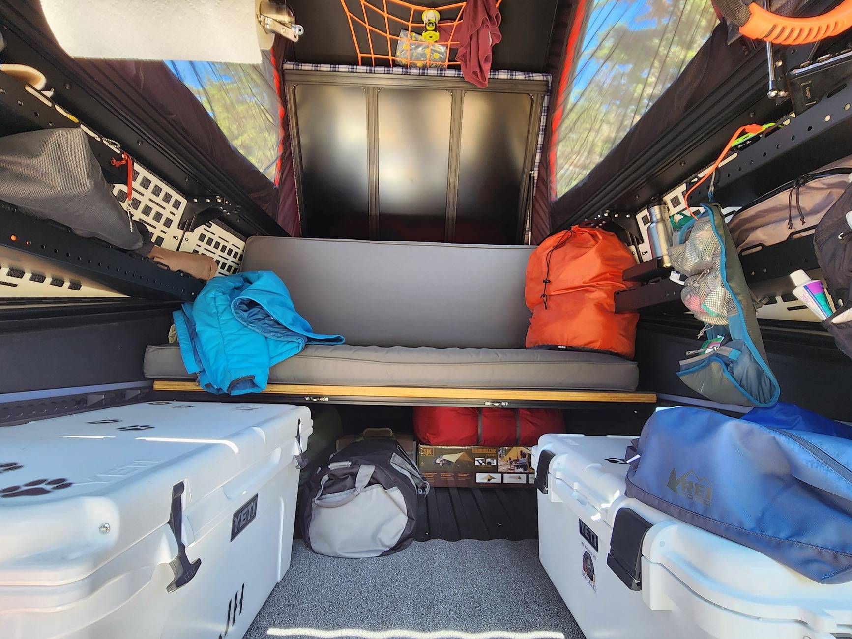 Tesla Cybertruck 🏕️ What is the "BEST" camper/cap/rack? 20250622_150457