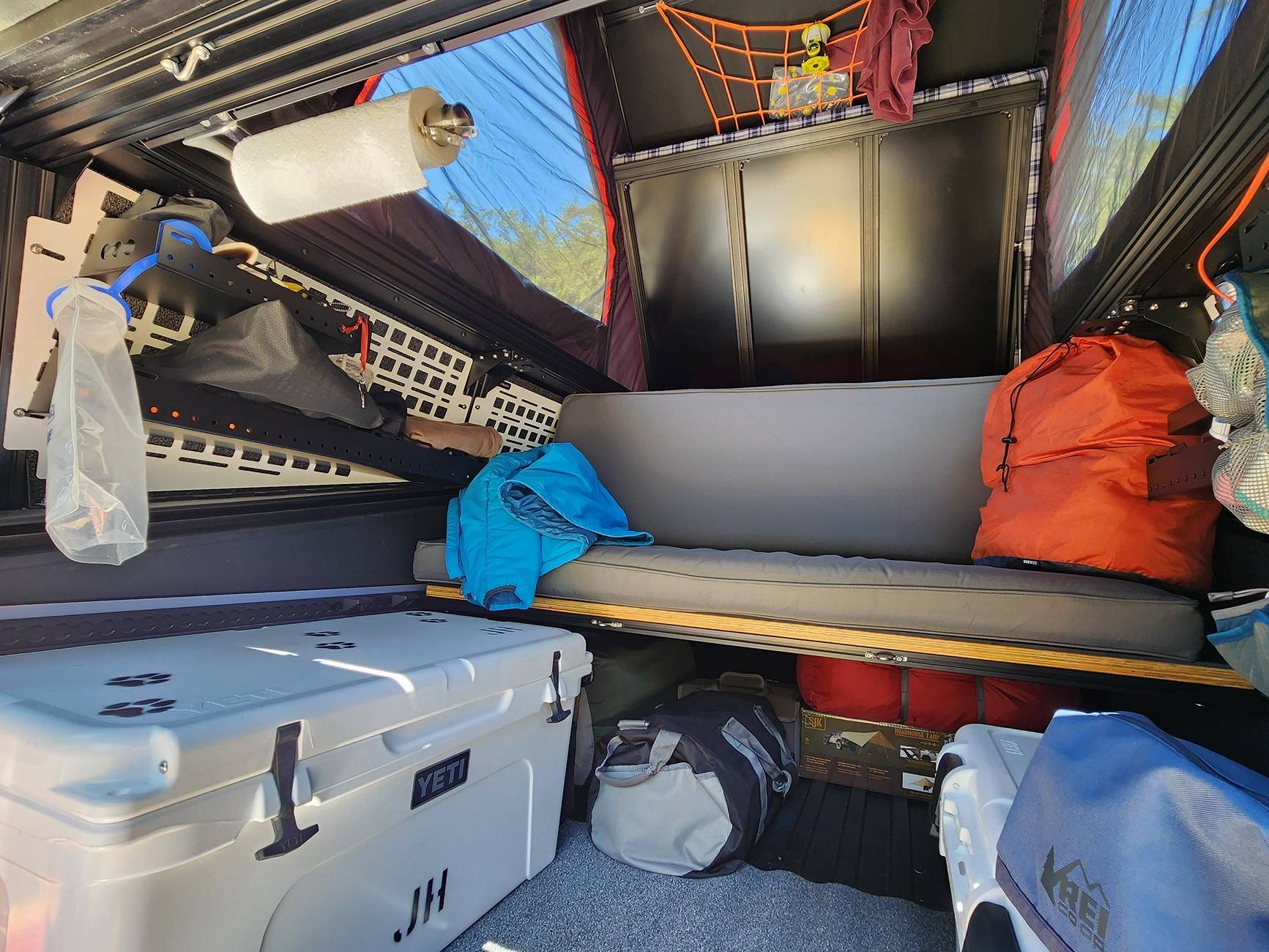 Tesla Cybertruck 🏕️ What is the "BEST" camper/cap/rack? 20250622_150505