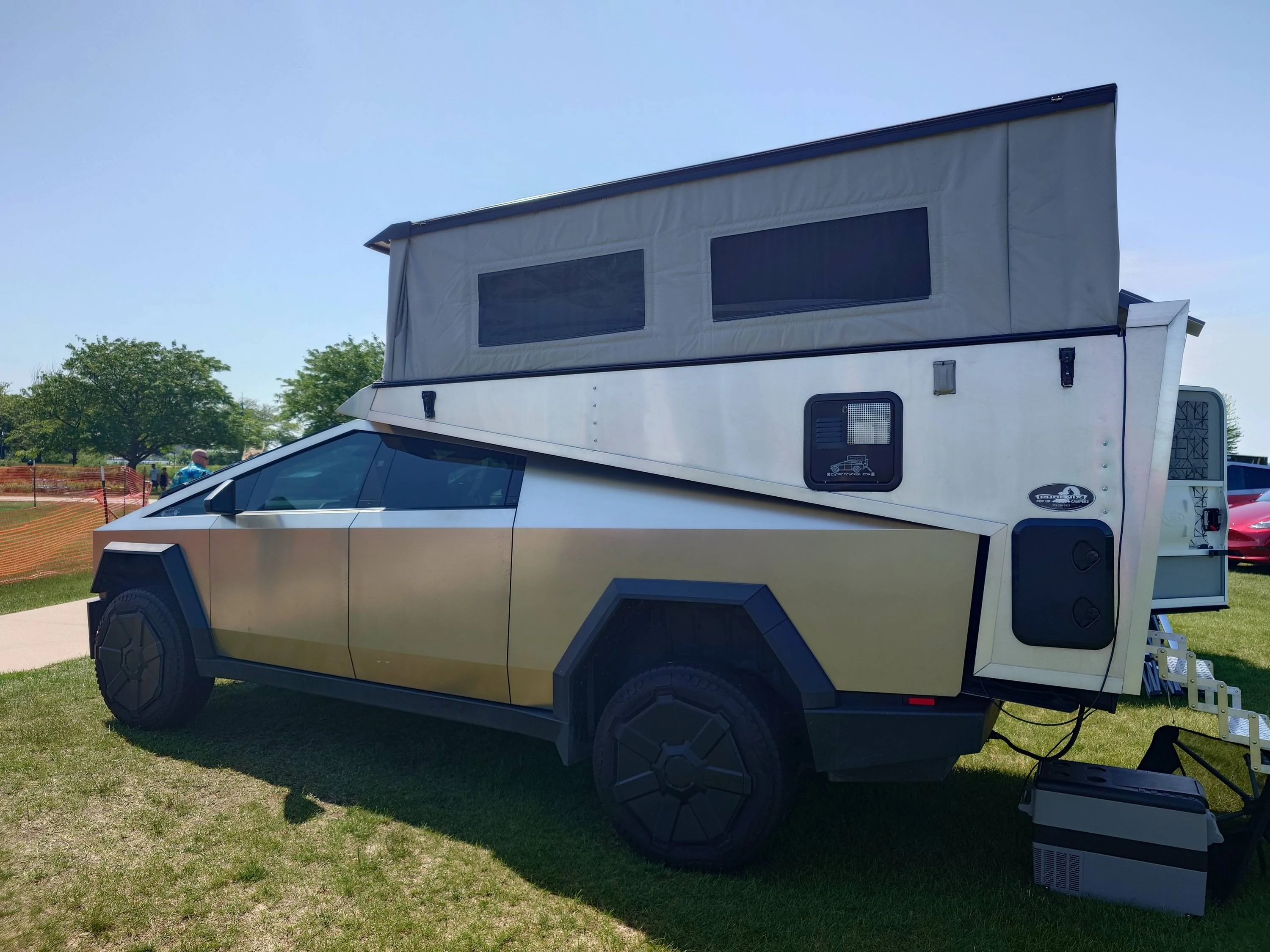 Tesla Cybertruck Cyberglad Cybertruck Camper. Starting Price $66K 20250621_161632681