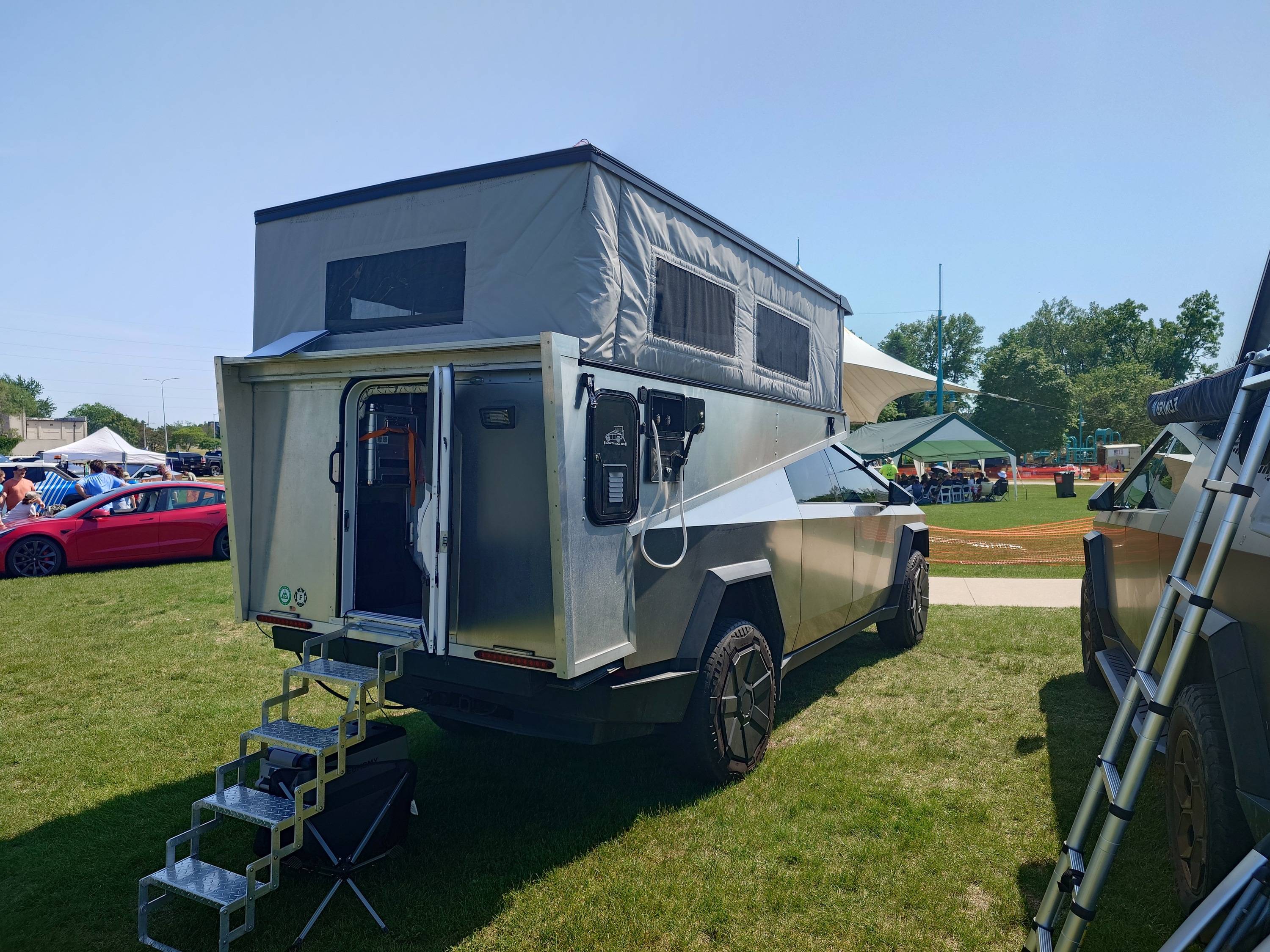Tesla Cybertruck Cyberglad Cybertruck Camper. Starting Price $66K 20250621_161622336