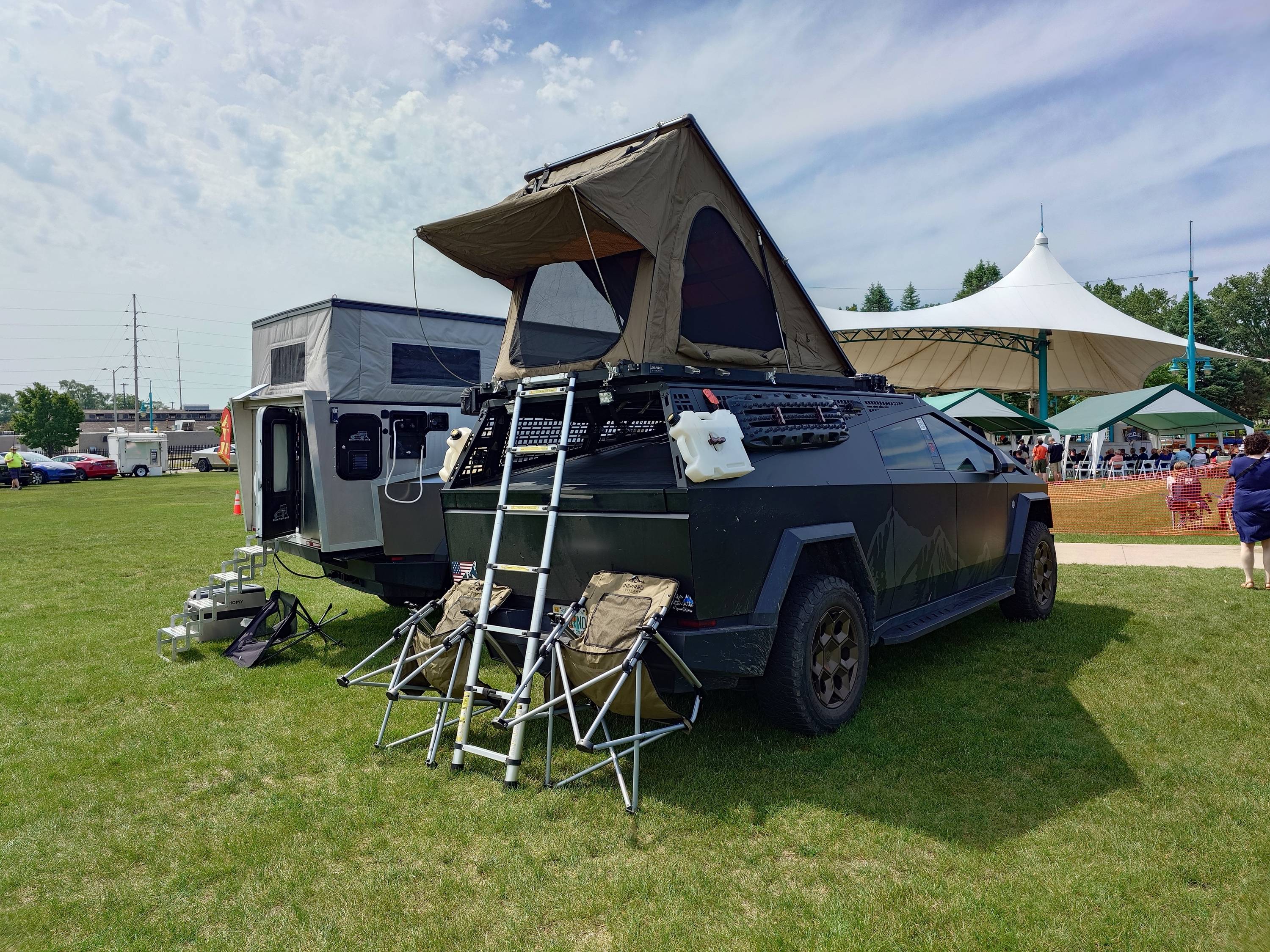 Tesla Cybertruck Cyberglad Cybertruck Camper. Starting Price $66K 20250621_114511354