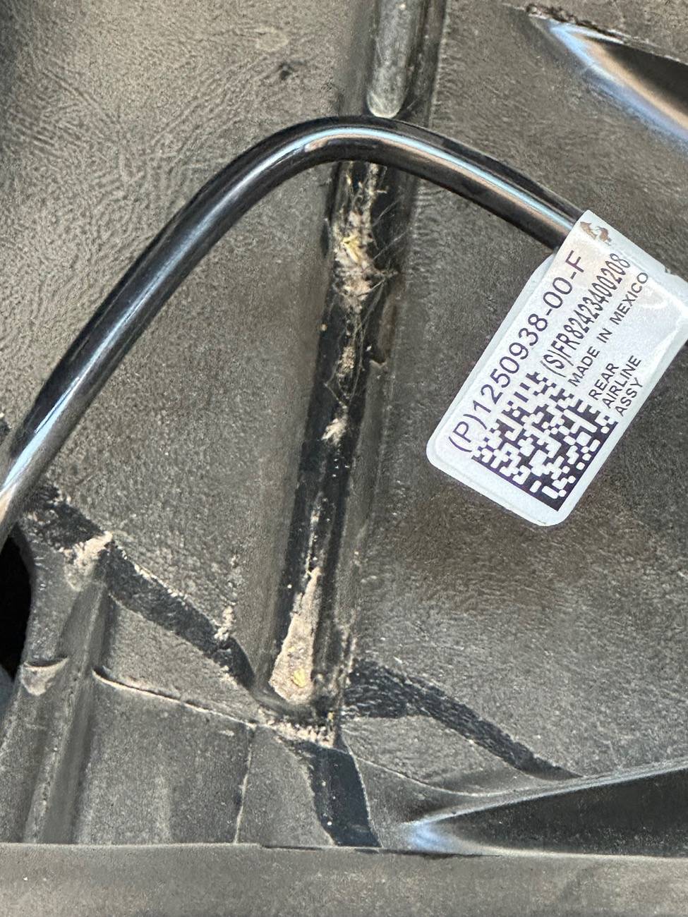 Tesla Cybertruck Caution!  CT Body Casting Has RAZOR Edges IMG_3098