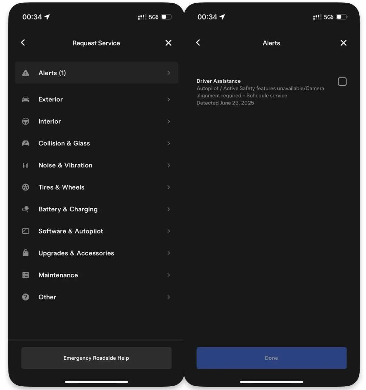 Tesla Cybertruck Autopilot / Active Safety Features Unavailable - Camera Alignment Required - APP_w142 GuX-7FzXMAATbza
