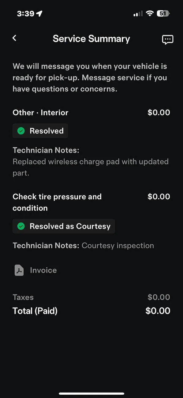Tesla Cybertruck HARDWARE FIX for hot phone charging issue! New wireless charger has a built-in heatsink IMG_3335