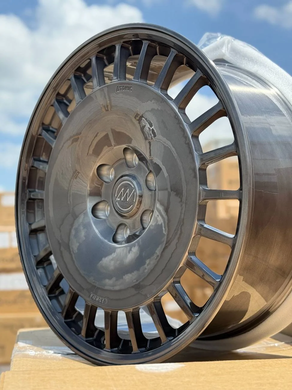 Tesla Cybertruck Fully Forged Atomic Wheels for Tesla Cybetruck IMG_5231