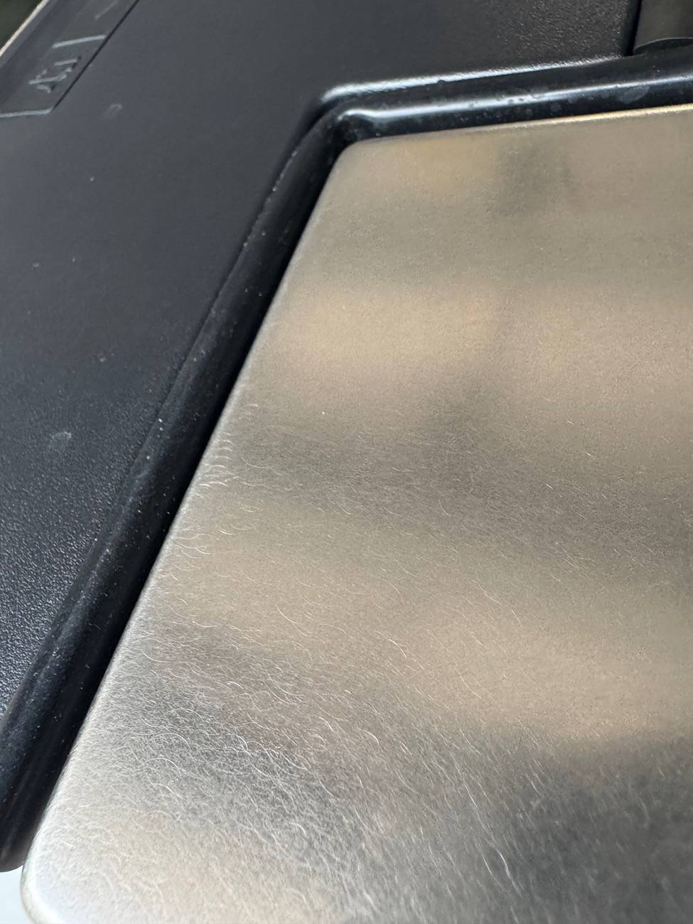Tesla Cybertruck Stainless tailgate cap and sail panels IMG_1823