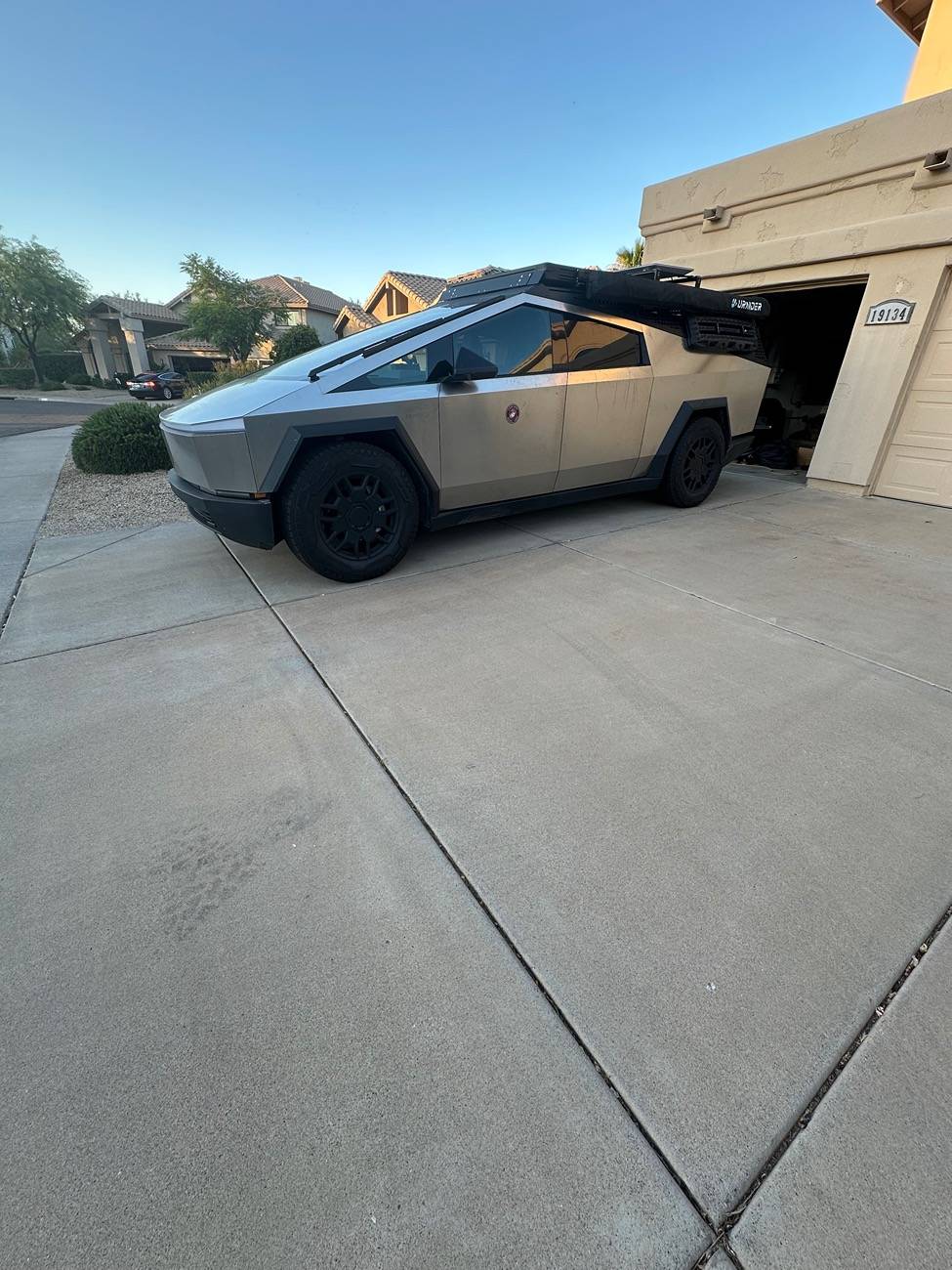Tesla Cybertruck 🚀BestEvMod- New Release for Cybertruck Owners! Wheel Fairing Delete Covers IMG_3105