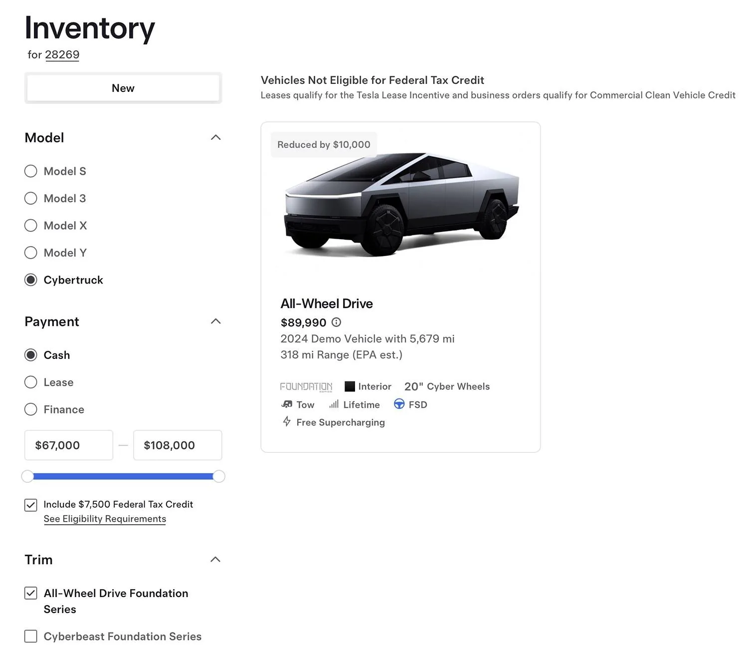 Tesla Cybertruck Are Foundation Series finally all gone? awdfs