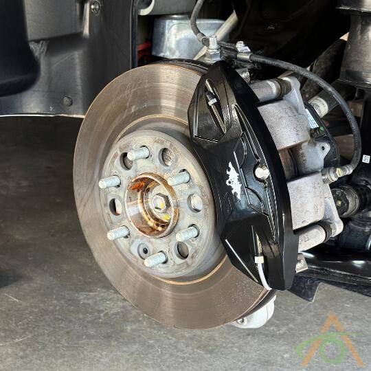 Tesla Cybertruck ✨July 4th Sale - At least 20% off, deals on Armor, and all-new Caliper Covers... black rear