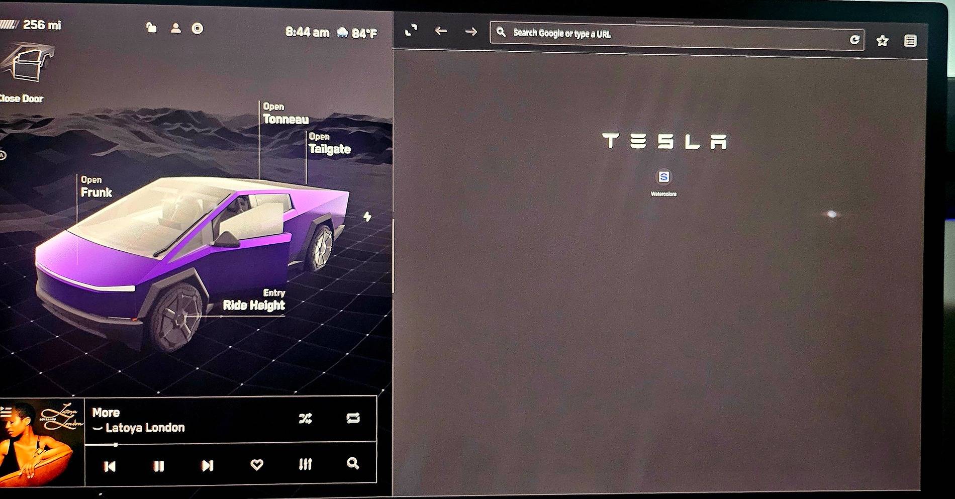 Tesla Cybertruck SiriusXM Satellite Works On Cybertruck 20250704_084409