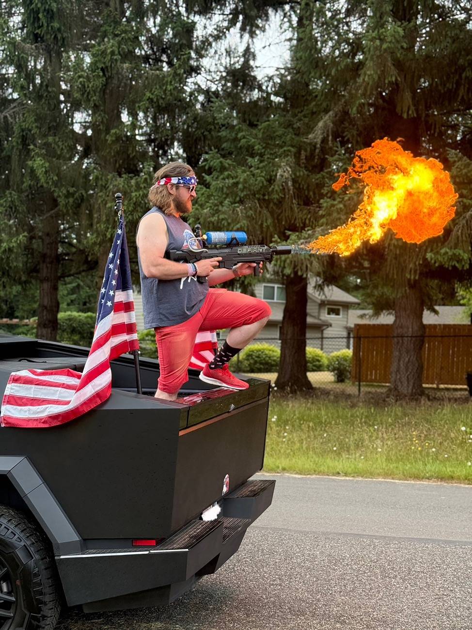 Tesla Cybertruck Share your best Cybertruck Independence Day photo! IMG_2058