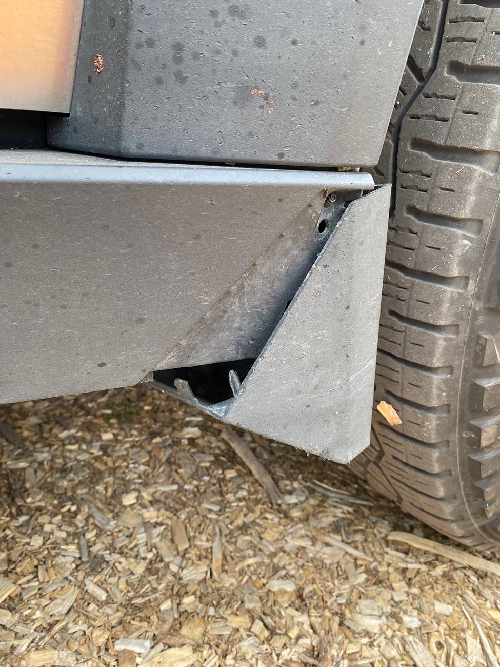 Tesla Cybertruck 🚀BestEvMod- New Release for Cybertruck Owners! Wheel Fairing Delete Covers IMG_5409