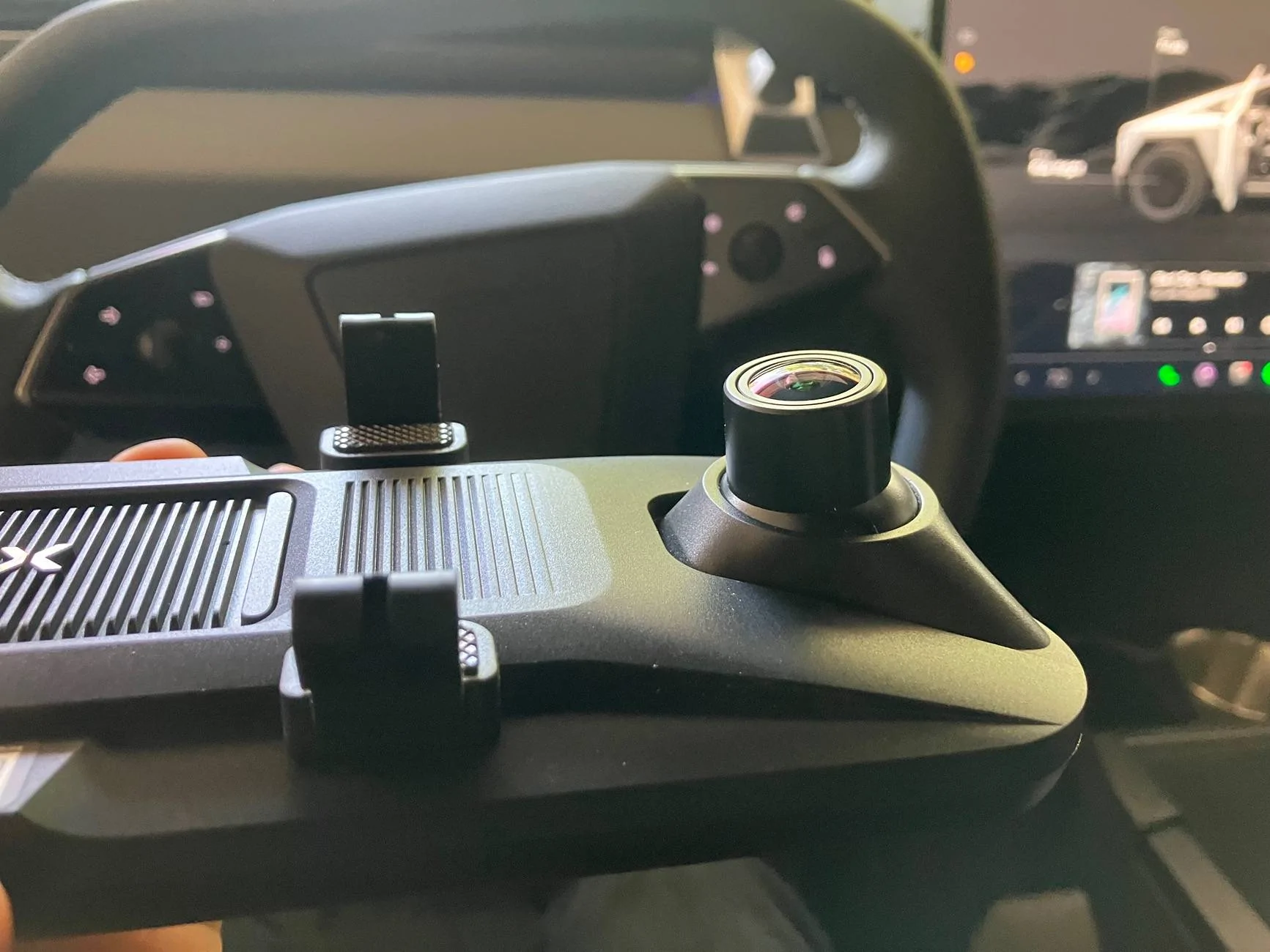 Tesla Cybertruck Wolfbox G900 Tri Pro Dash Cam Review IMG_2896