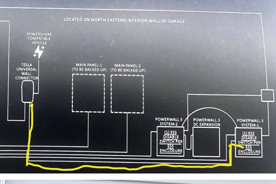 Tesla Cybertruck My Powerwall 3 and solar setup Screenshot_20250708_175558_Samsung captur