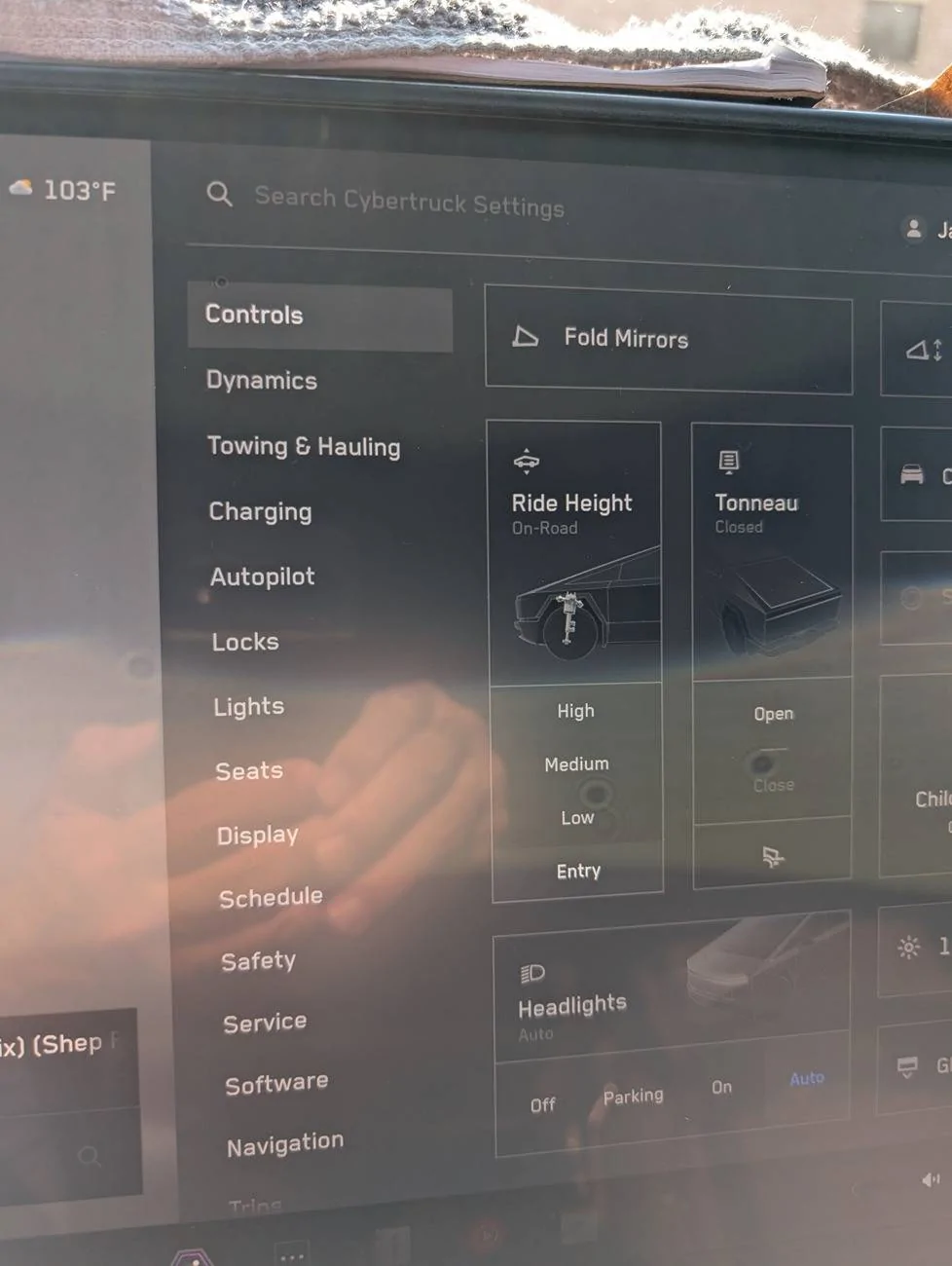 Tesla Cybertruck Outlets menu gone?  2025.20.6 PXL_20250708_221022520