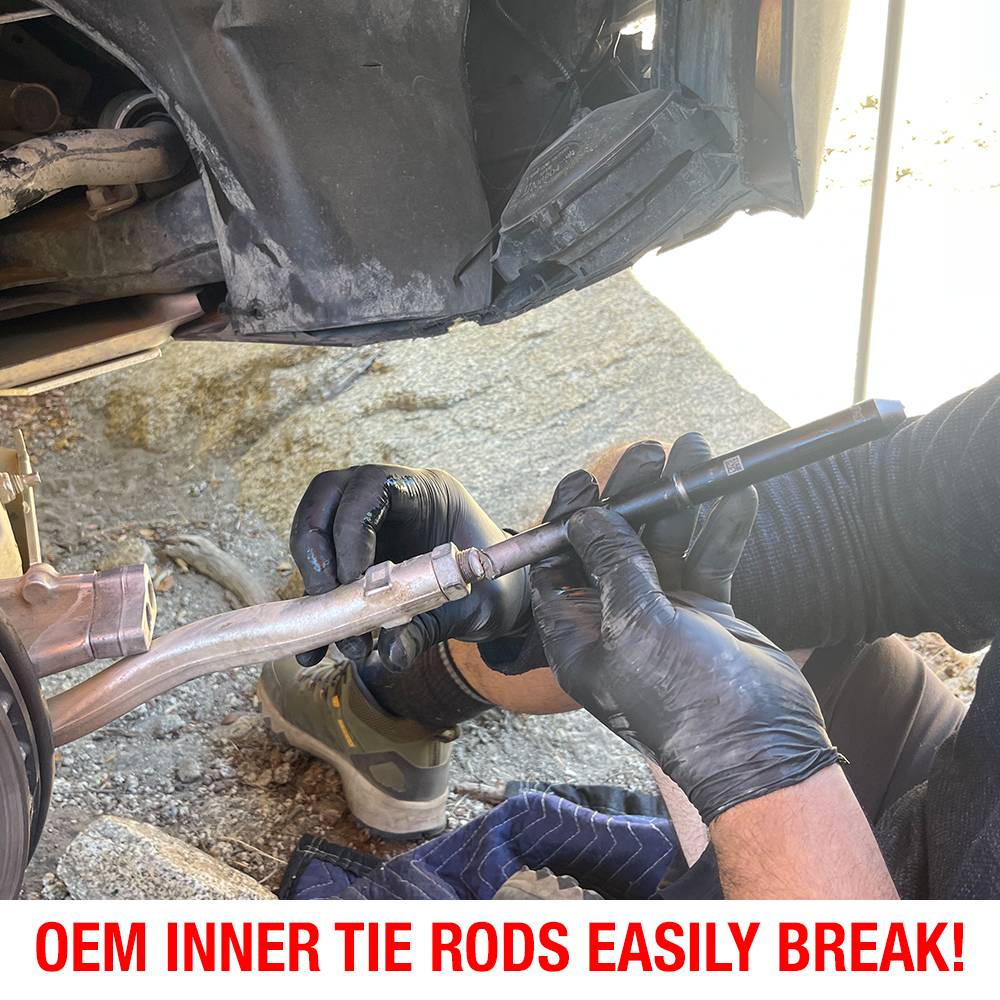 Tesla Cybertruck Cybertruck Off-Road Armor Package to launch by end of July tesla cybertruck heavy duty inner tie rods front steering rack-4